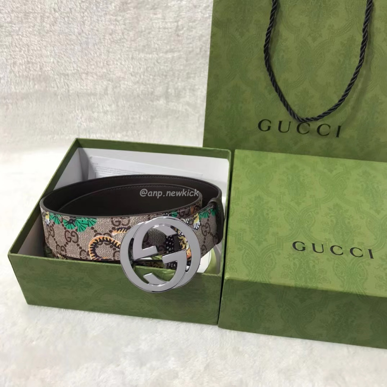 Gucci Interlocking G Belt Supreme Gg Bengal Beige Brown Multicolor (7) - www.newkick.vip Gucci Interlocking G Belt Supreme Gg Bengal Beige Brown Multicolor (7) - www.newkick.vip