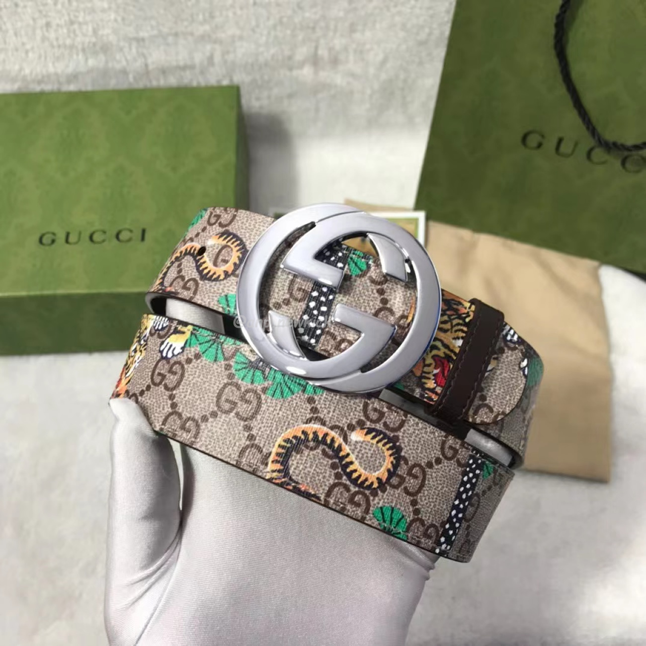 Gucci Interlocking G Belt Supreme Gg Bengal Beige Brown Multicolor (8) - www.newkick.vip Gucci Interlocking G Belt Supreme Gg Bengal Beige Brown Multicolor (8) - www.newkick.vip
