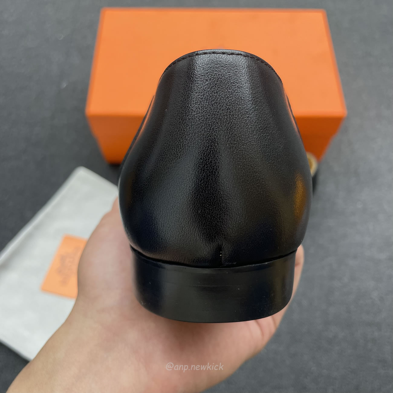 Hermes Goatskin Mens Giovanni Loafer Black (4) - www.newkick.vip Hermes Goatskin Mens Giovanni Loafer Black (4) - www.newkick.vip