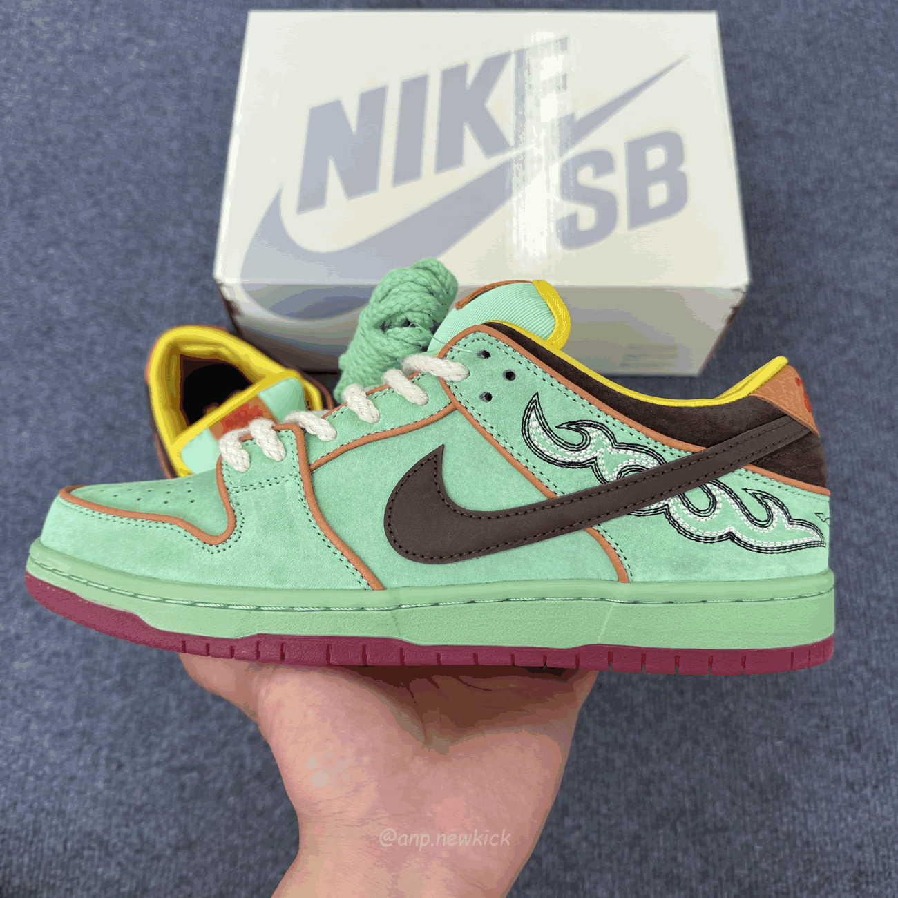 Nike Sb Dunk Low Rodeo Tourmaline Hf3058 300 (4) - www.newkick.vip