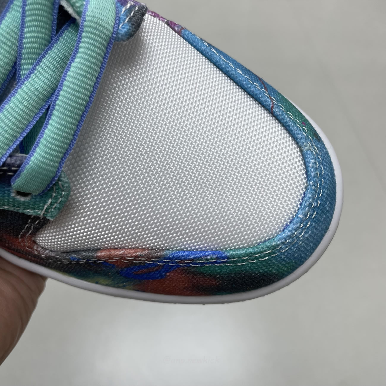 Nike Sb Dunk Low Futura Laboratories Bleached Aqua Hf6061 400 (6) - www.newkick.vip