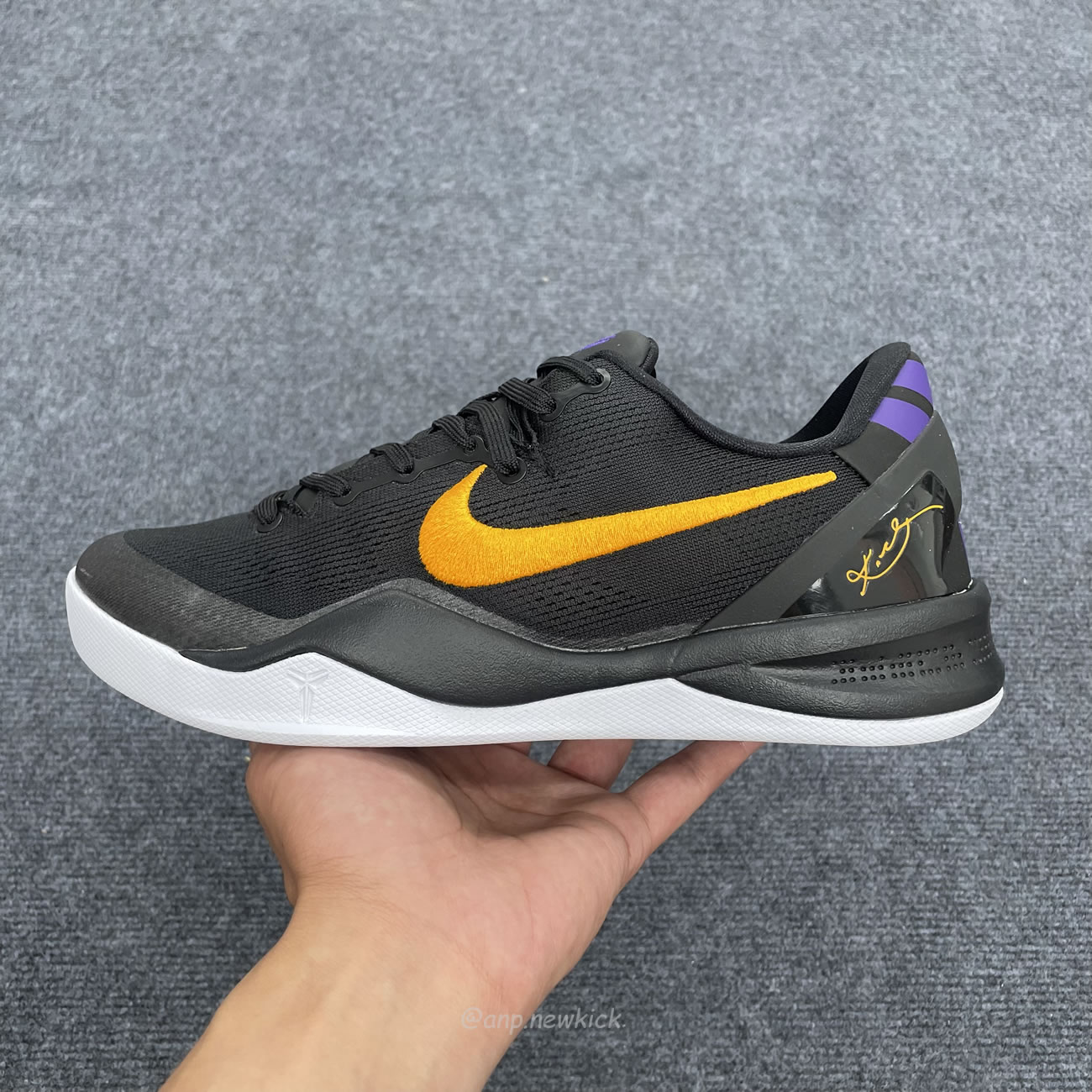 New Nike Kobe 8 Protro Hollywood Nights Hf9550 001balance 2002r Protection Pack Black Grey M2002rdj (8) - www.newkick.vip