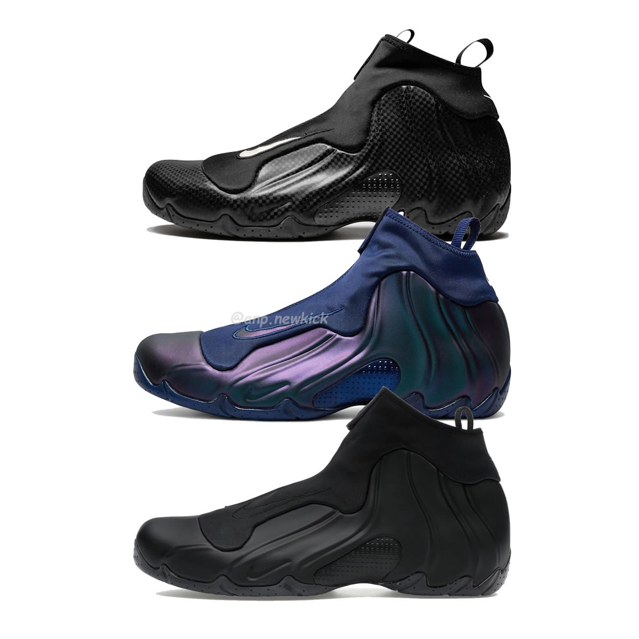 Nike Air Flightposite Jason Kidd Mavericks 2025 Carbon Fiber Black (1) - www.newkick.vip