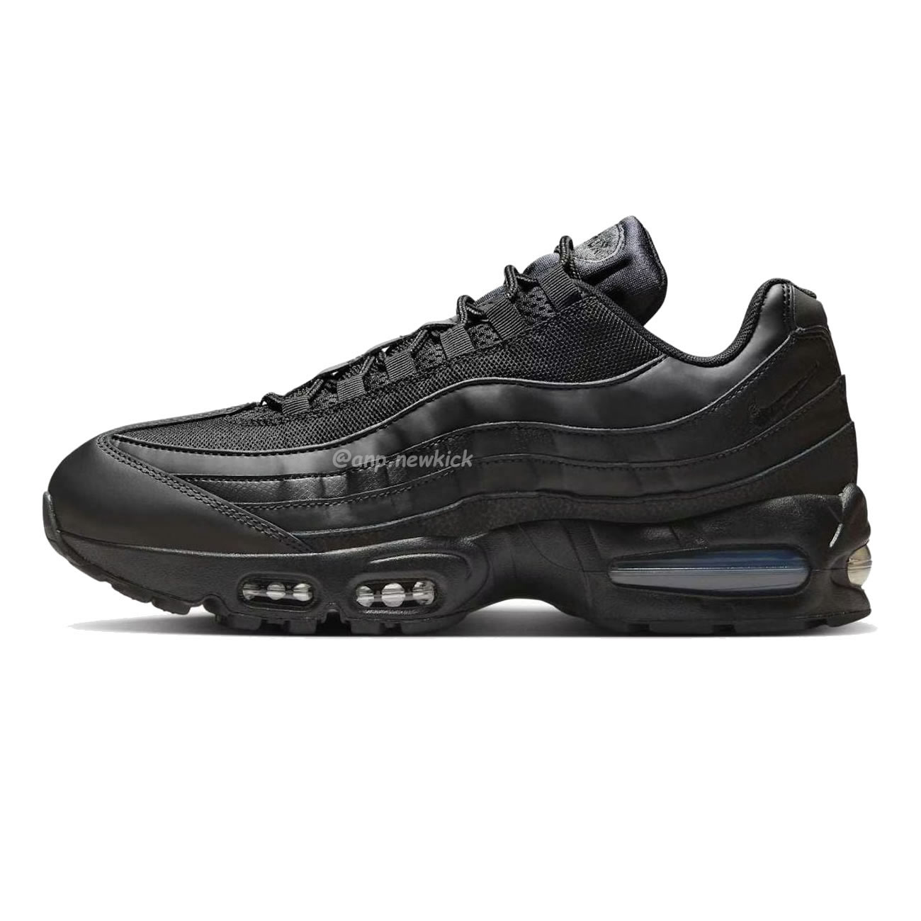 Nike Air Max 95 Og Big Bubble Black Anthracite Triple White Fireberry (6) - www.newkick.vip