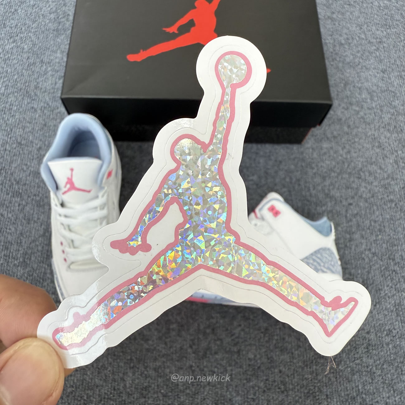 Air Jordan 3 Retro White Cobalt Bliss Gs Hq0784 101 (10) - www.newkick.vip