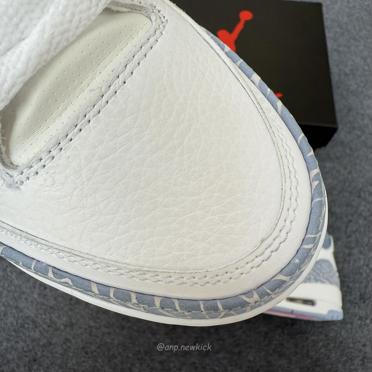 Air Jordan 3 Retro White Cobalt Bliss Gs Hq0784 101 (2) - www.newkick.vip