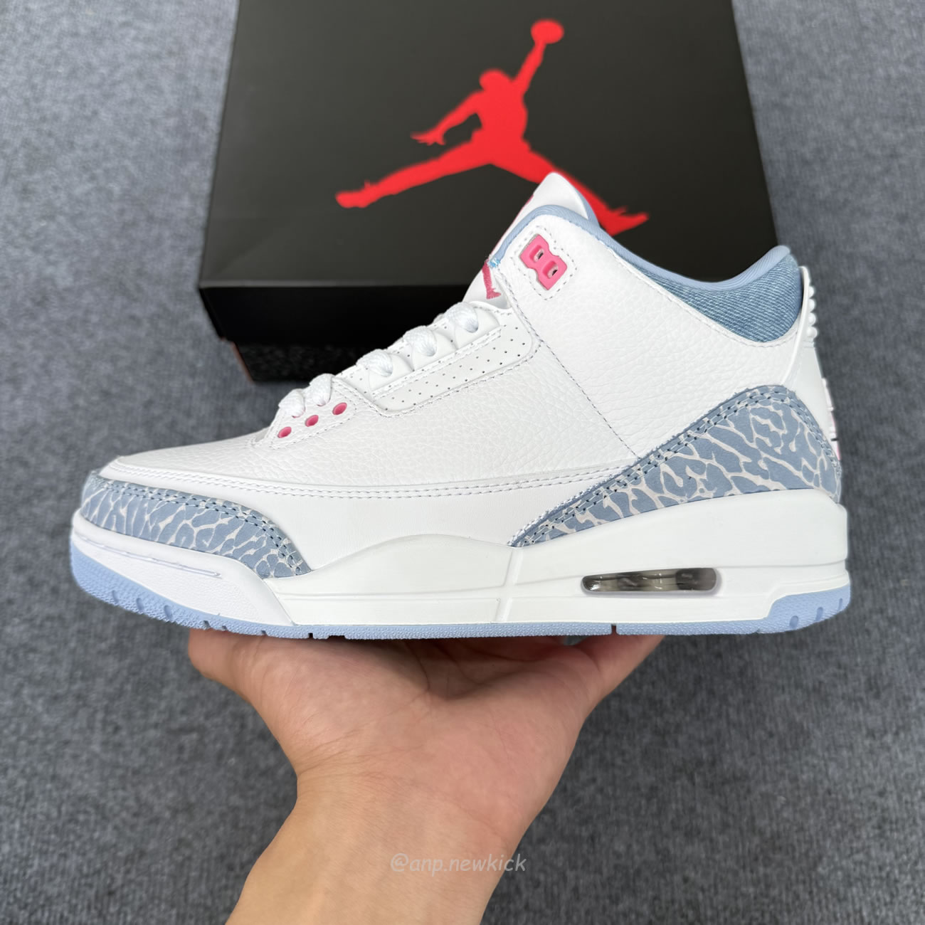 Air Jordan 3 Retro White Cobalt Bliss Gs Hq0784 101 (7) - www.newkick.vip