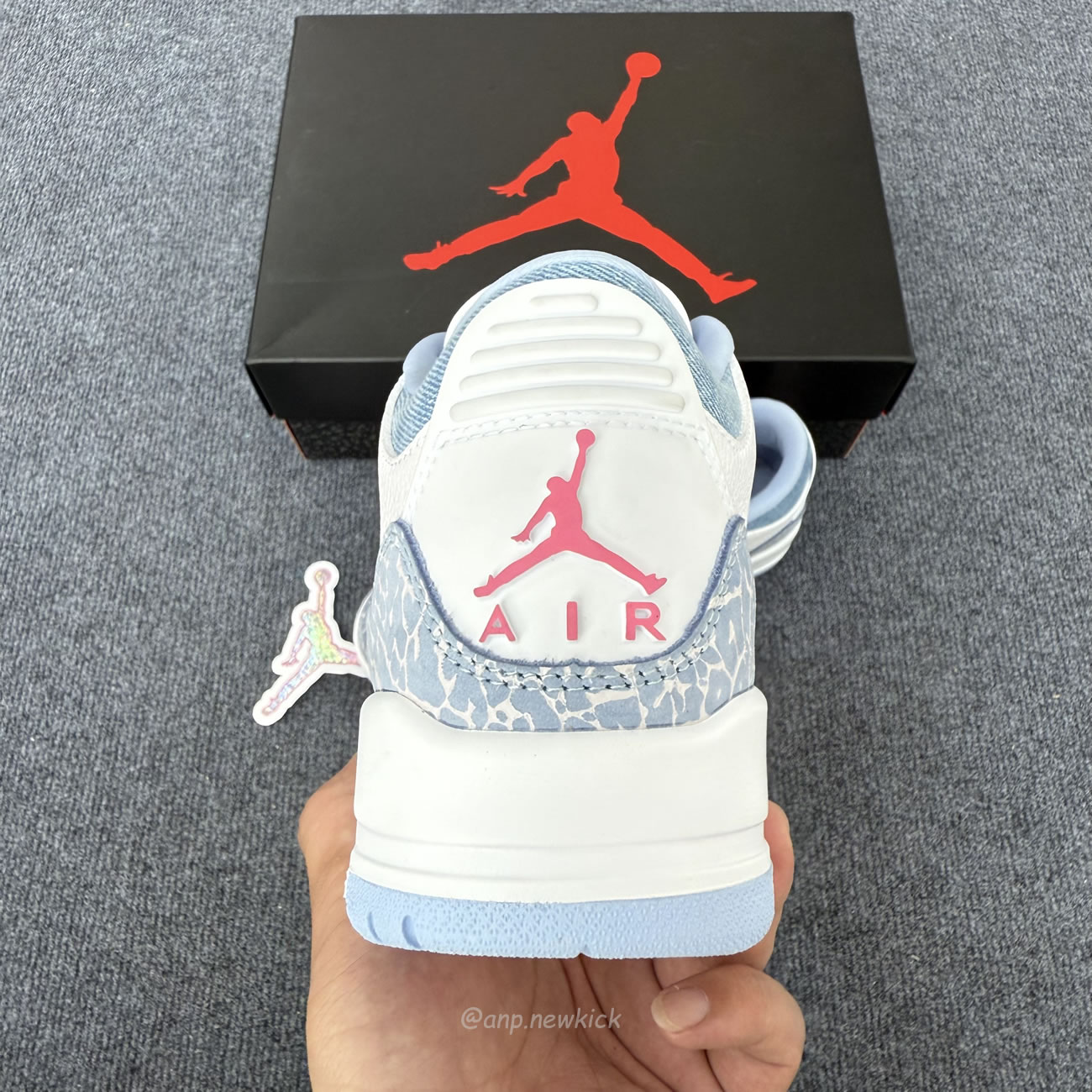 Air Jordan 3 Retro White Cobalt Bliss Gs Hq0784 101 (8) - www.newkick.vip