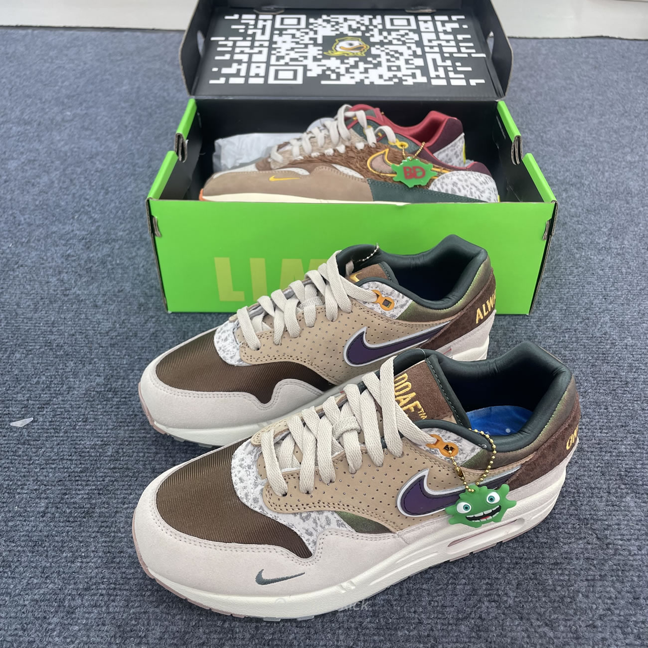 Nike Air Max 1 87 Luxe Premium University Of Oregon Pe 2024 Numbered Hq2639 100 (16) - www.newkick.vip