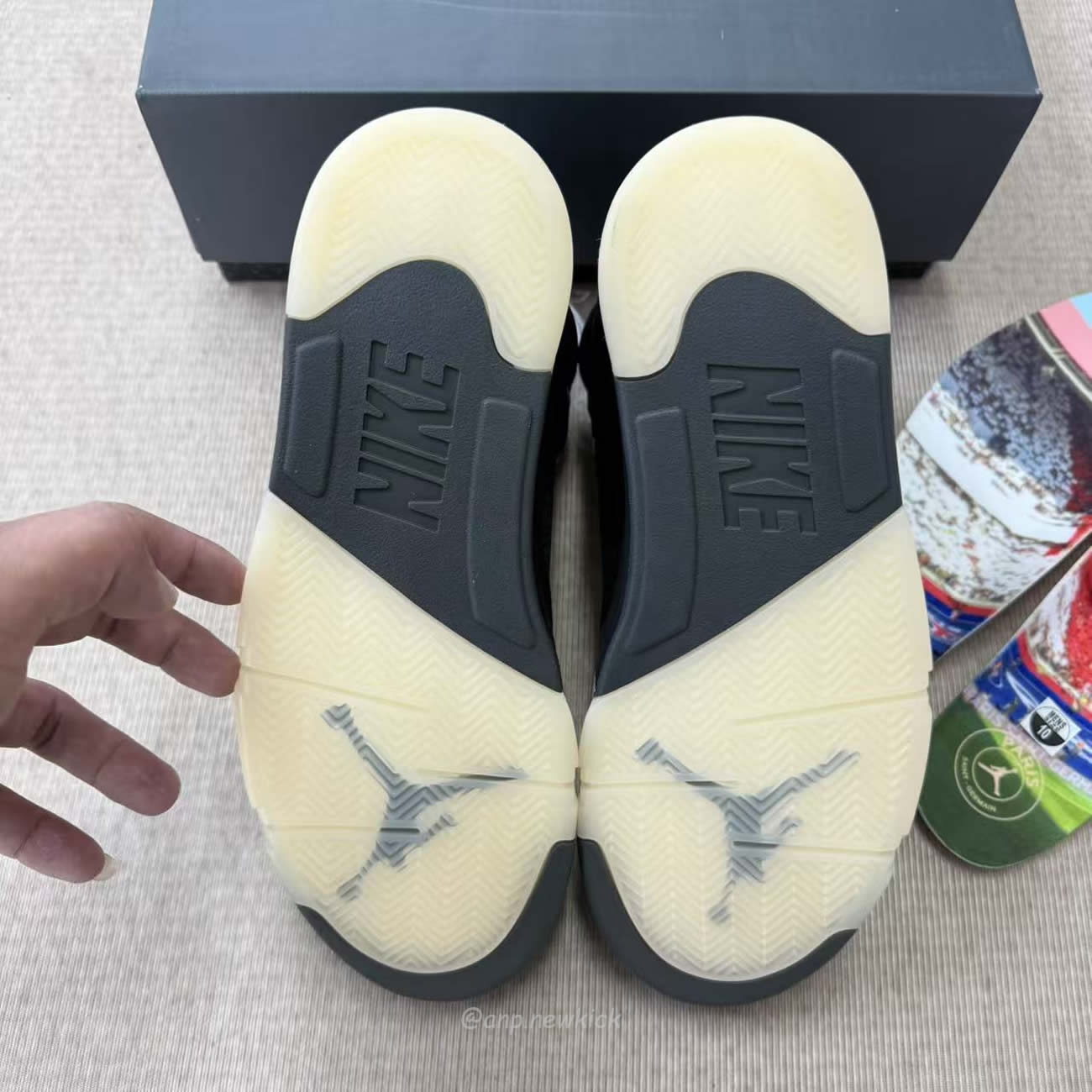 Air Jordan 5 Retro Psg Paris Saint Germain Off Noir Hq3004 001 (3) - www.newkick.vip