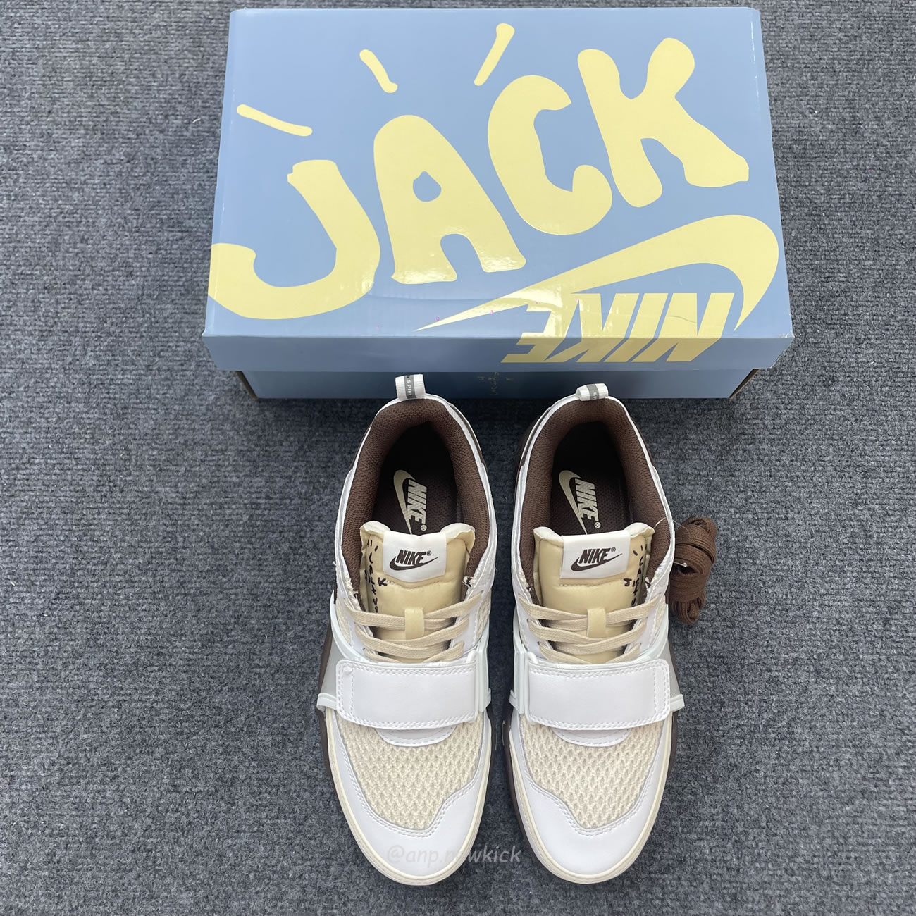 Nike Zoom Field Jaxx Travis Scott Light Chocolate Hq3073 100 (4) - www.newkick.vip