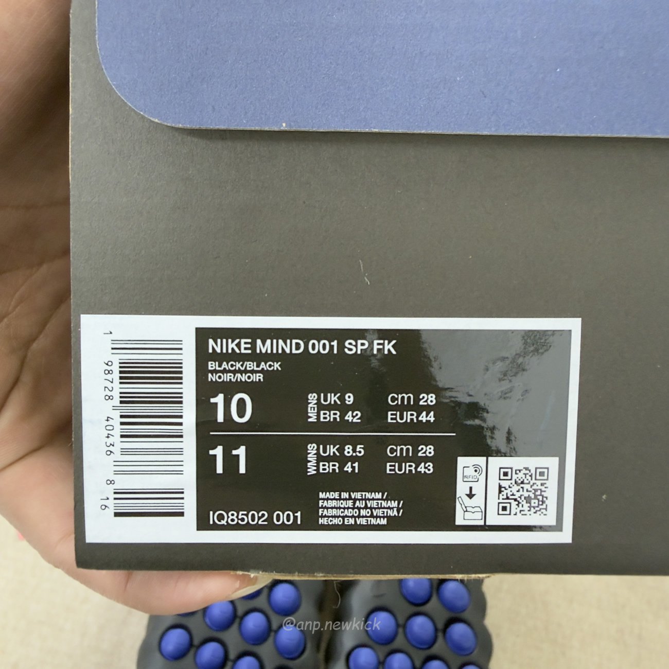 Nike Mind 001 Slide Fragment Black Iq8502 001 (8) - www.newkick.vip