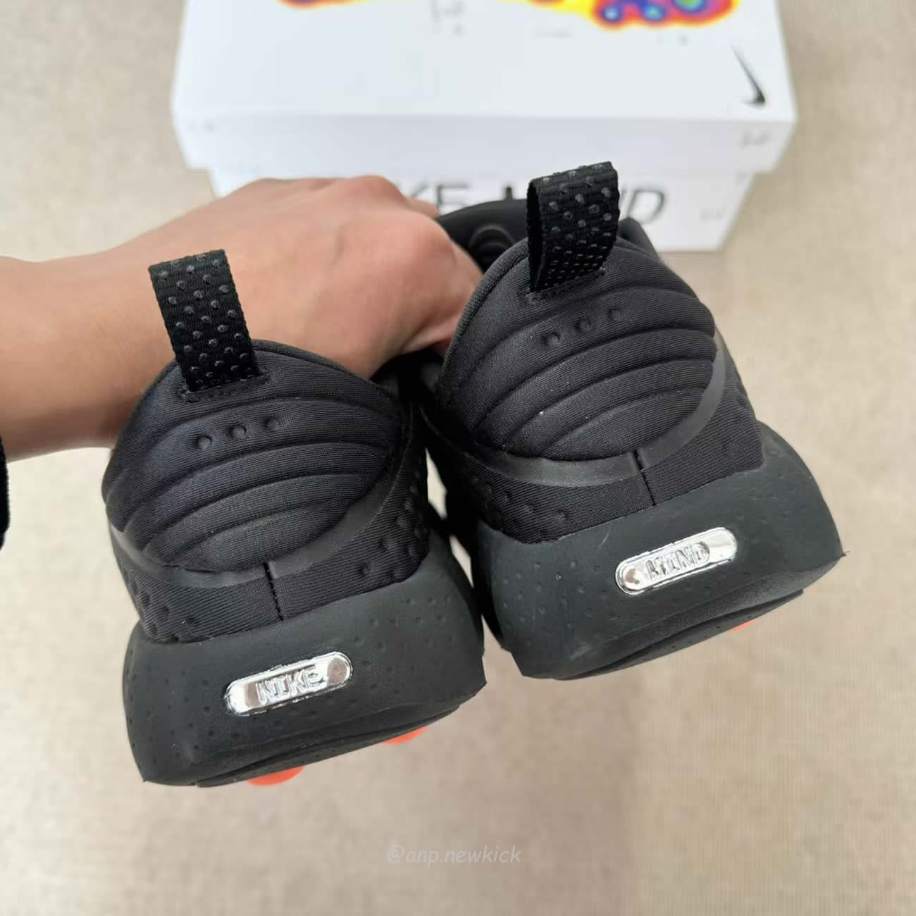 Nike Mind 002 Black Chrome Light Smoke Grey Womens Hq4310 001 (12) - www.newkick.vip