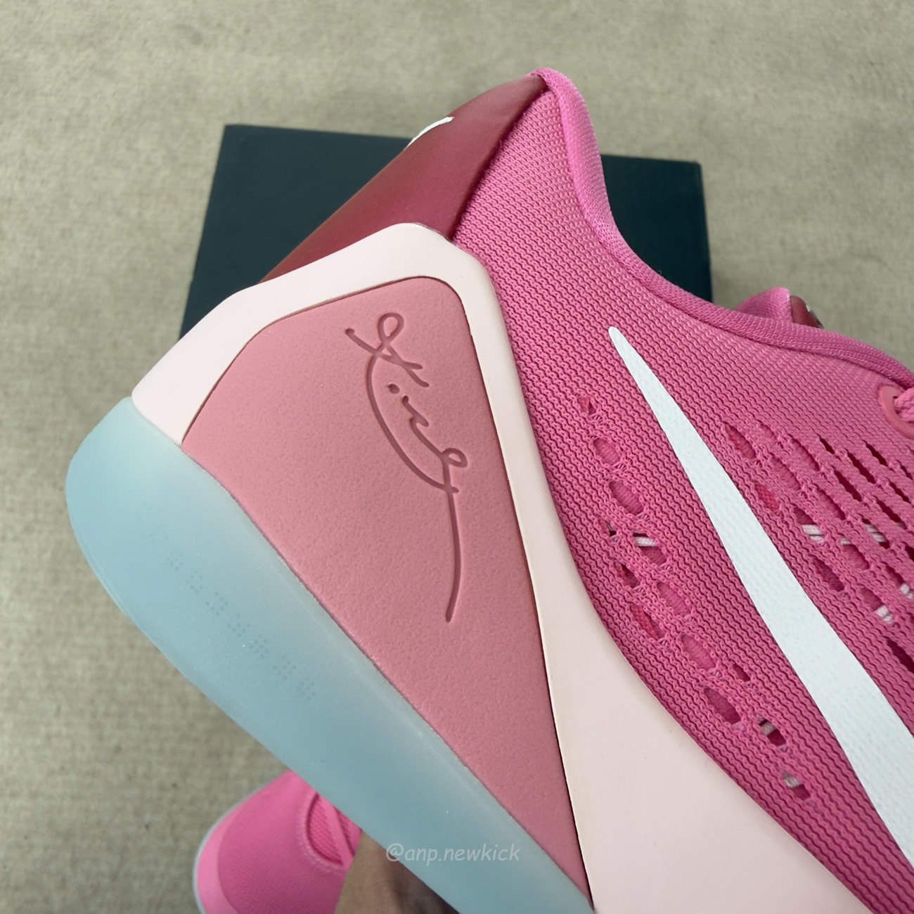 Nike Kobe 9 Em Low Protro Kay Yow Think Pink Hq4995 600 (4) - www.newkick.vip