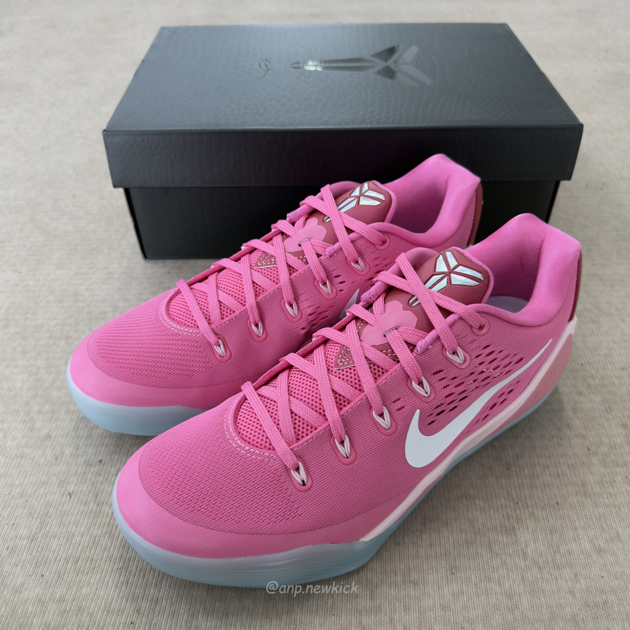 Nike Kobe 9 Em Low Protro Kay Yow Think Pink Hq4995 600 (7) - www.newkick.vip
