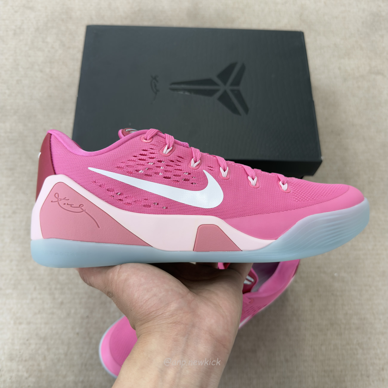 Nike Kobe 9 Em Low Protro Kay Yow Think Pink Hq4995 600 (9) - www.newkick.vip