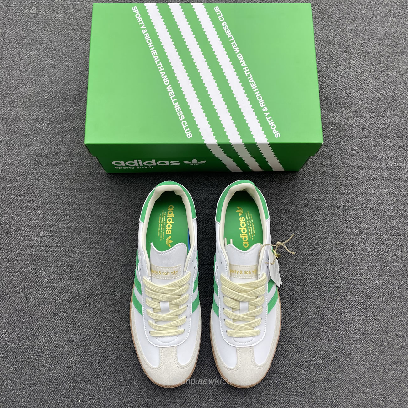 Adidas Samba Og Sporty Rich White Green Hq6075 (6) - www.newkick.vip Adidas Samba Og Sporty Rich White Green Hq6075 (6) - www.newkick.vip