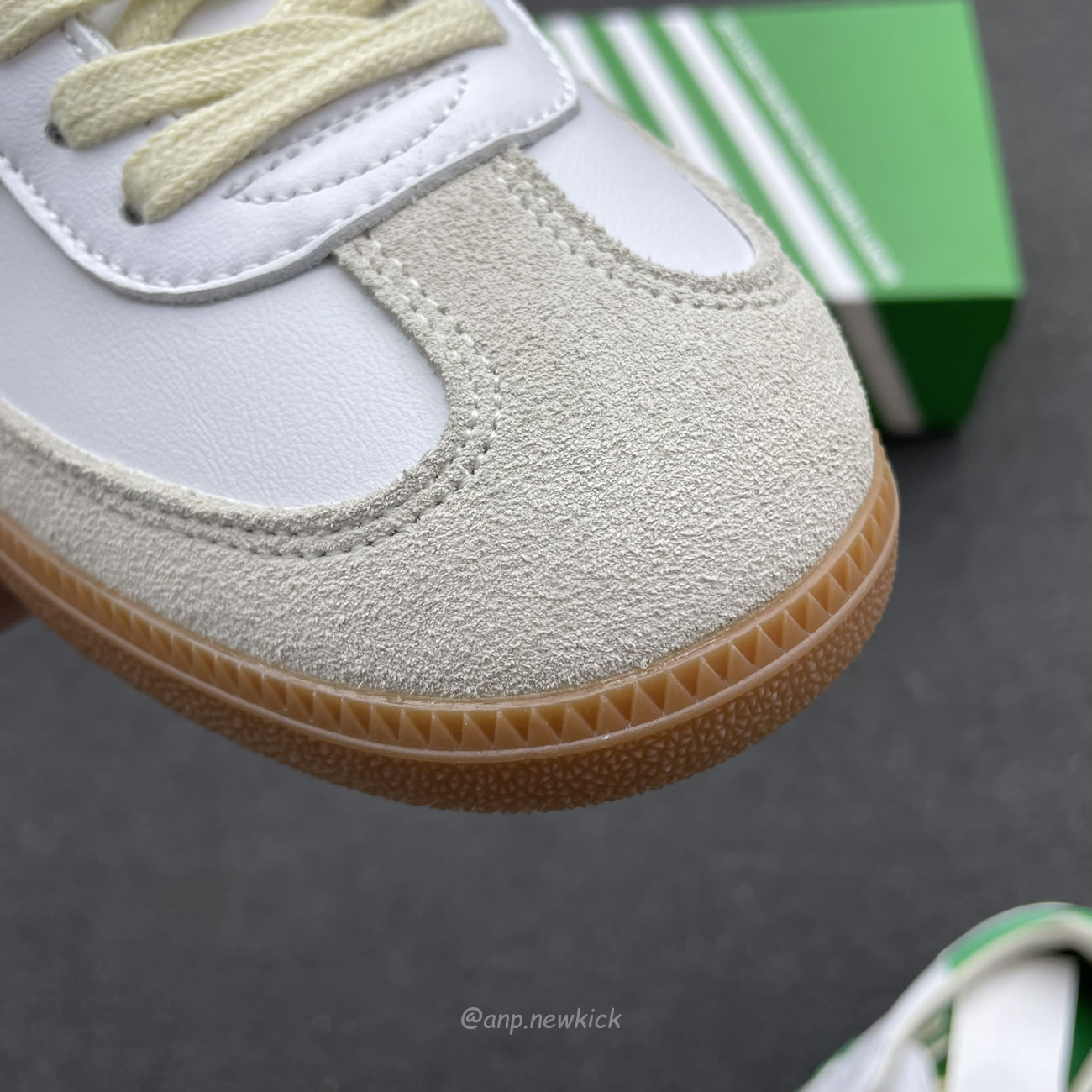 Adidas Samba Og Sporty Rich White Green Hq6075 (2) - www.newkick.vip