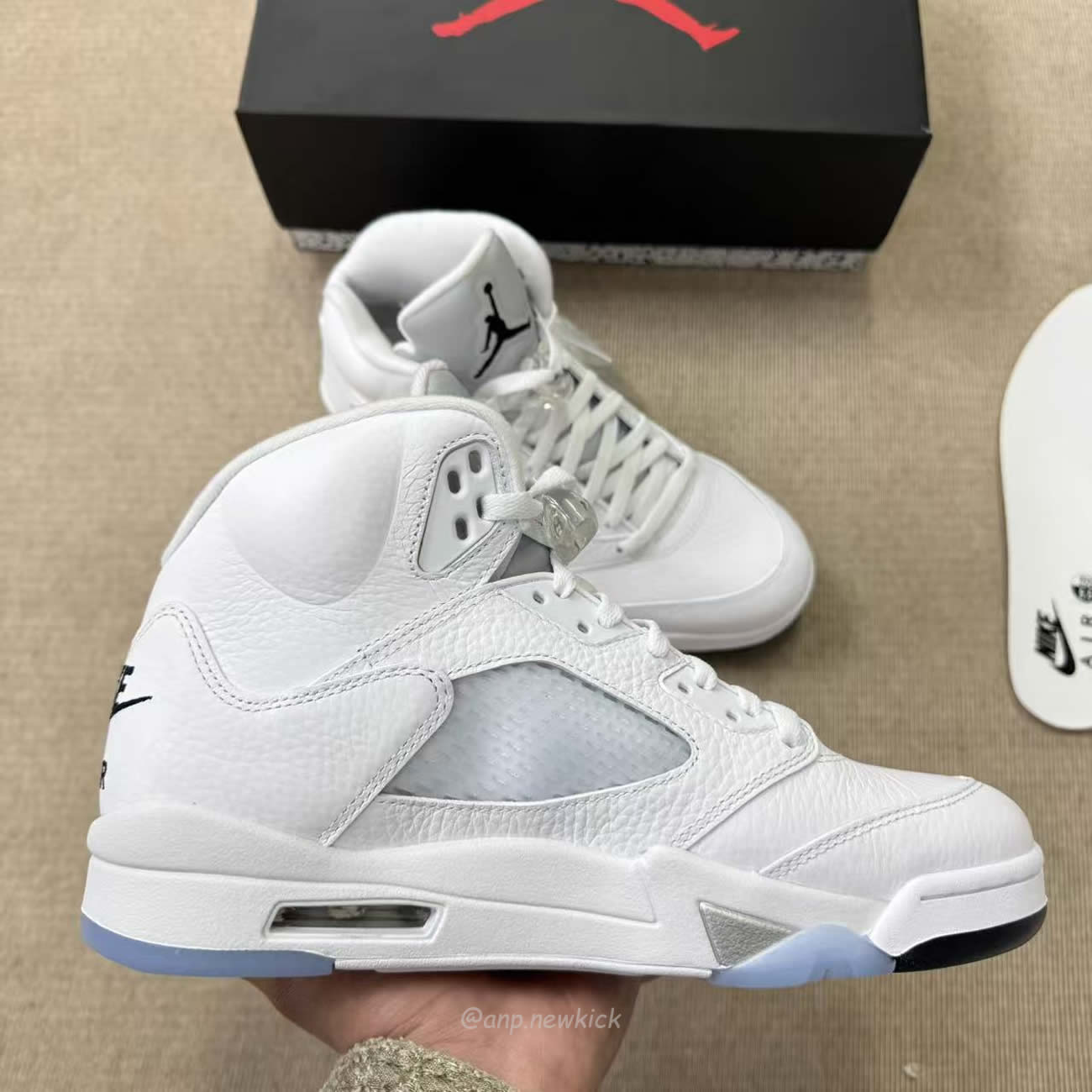 Air Jordan 5 Og White Metallic Hq7978 103 (2) - www.newkick.vip