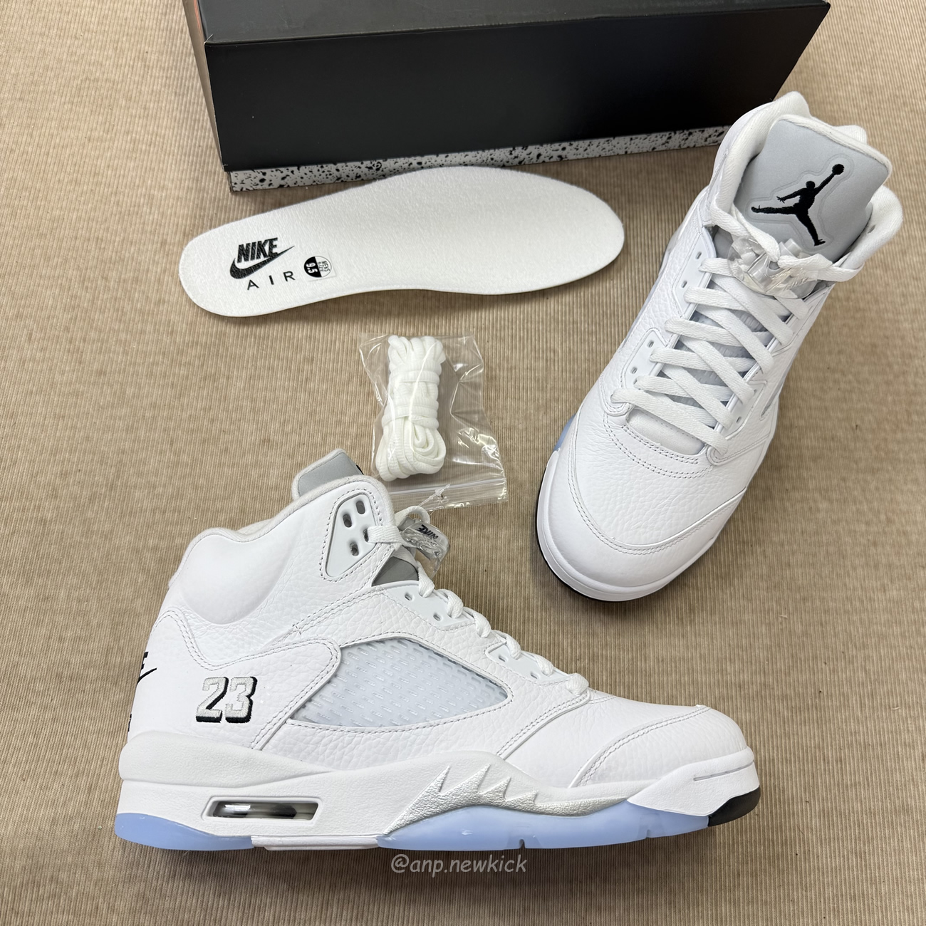 Air Jordan 5 Og White Metallic Hq7978 103 (5) - www.newkick.vip
