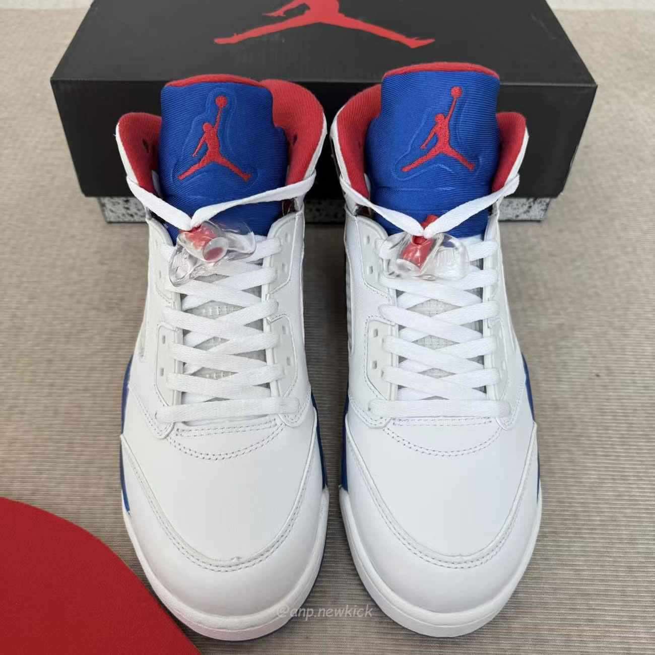 Air Jordan 5 Retro White Blue Red Hq7978 102 (3) - www.newkick.vip