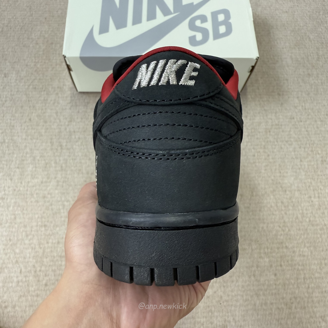 Nike Sb Dunk Low Supreme 94 Black Hq8487 001 (11) - www.newkick.vip