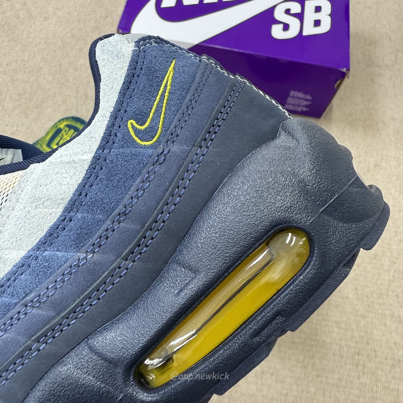 Nike Air Max 95 Sb Eric Koston Obsidian Speed Yellow Hq8492 400 (10) - www.newkick.vip