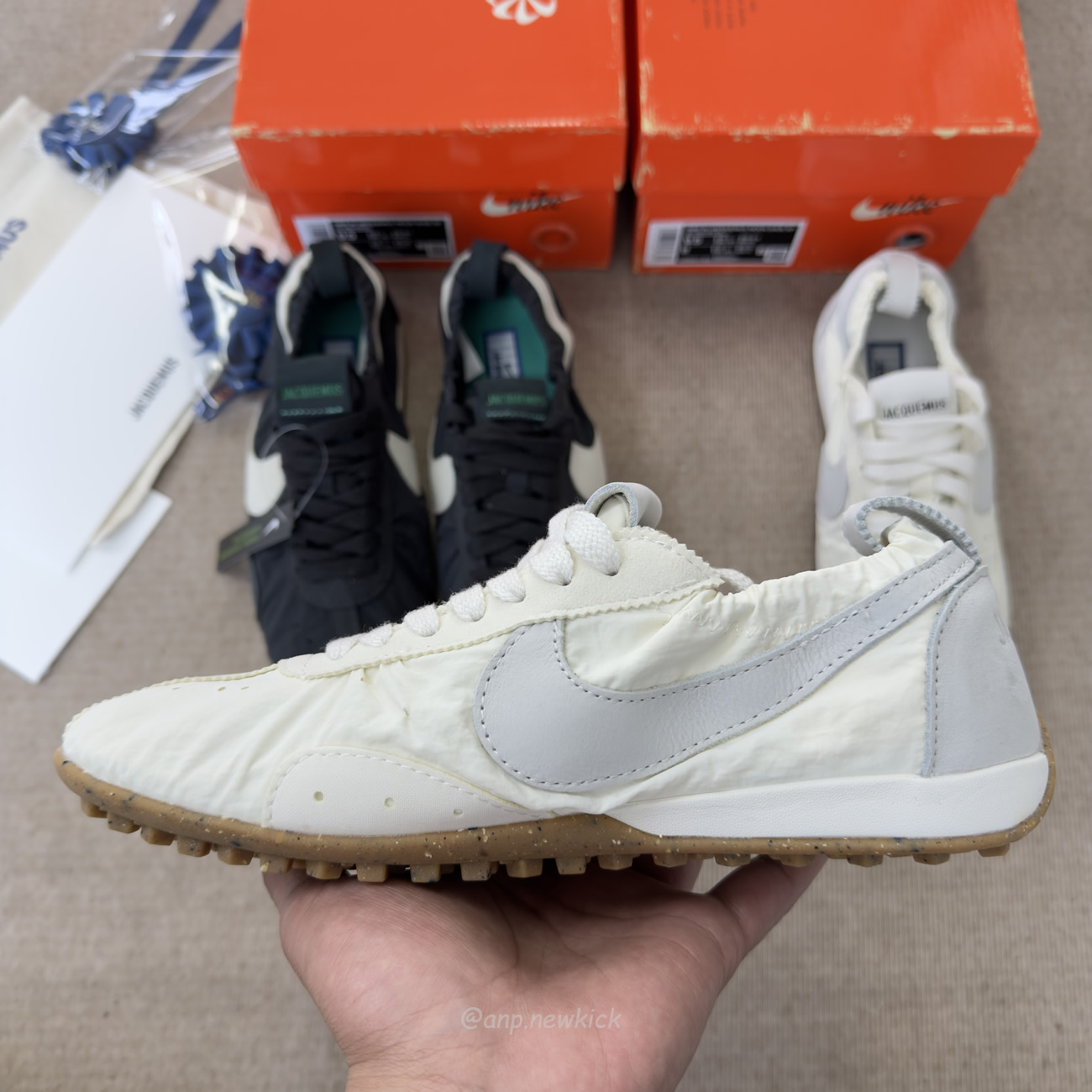 Nike Moon Shoe Sp Jacquemus Soft Pearl Womens Hv8547 001 (13) - www.newkick.vip