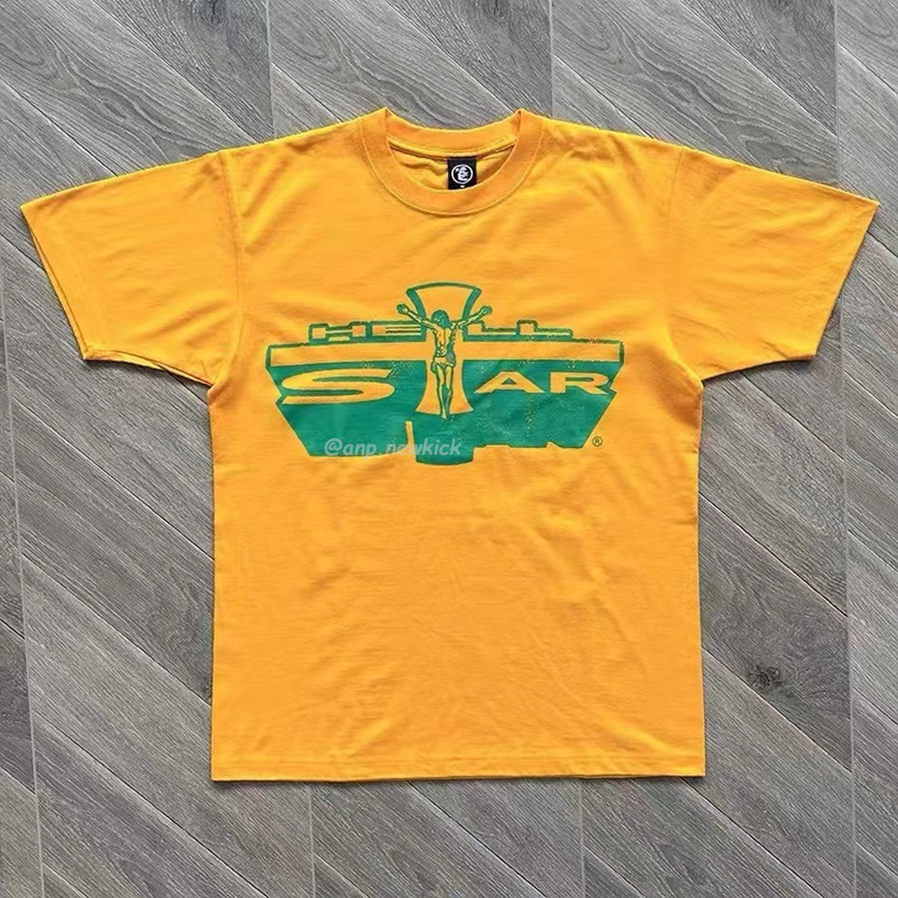Hellstar Jesus Emblem Yellow T Shirt (7) - www.newkick.vip Hellstar Jesus Emblem Yellow T Shirt (7) - www.newkick.vip