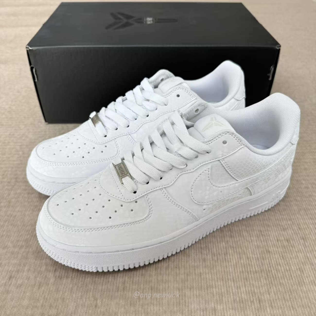 Nike Air Force 1 Low Kobe Bryant Forever White Ib0018 100 (6) - www.newkick.vip