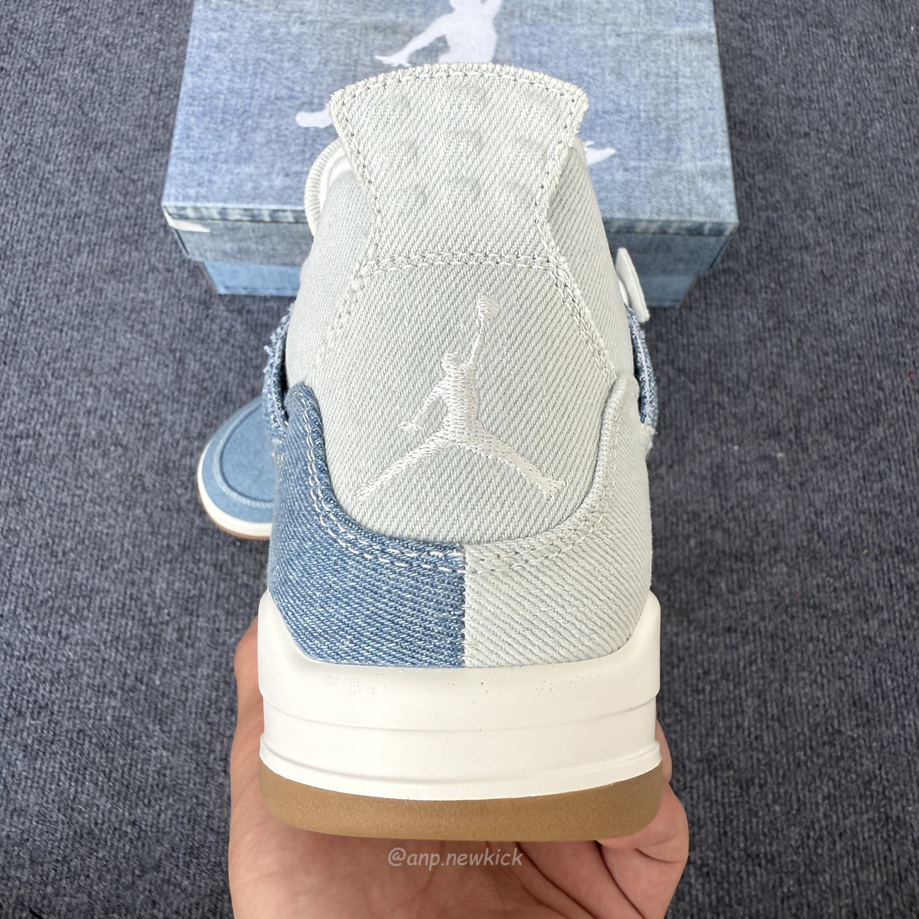 Air Jordan 4 Retro Tex Denim Worn Blue Womens Ib6716 100 (3) - www.newkick.vip