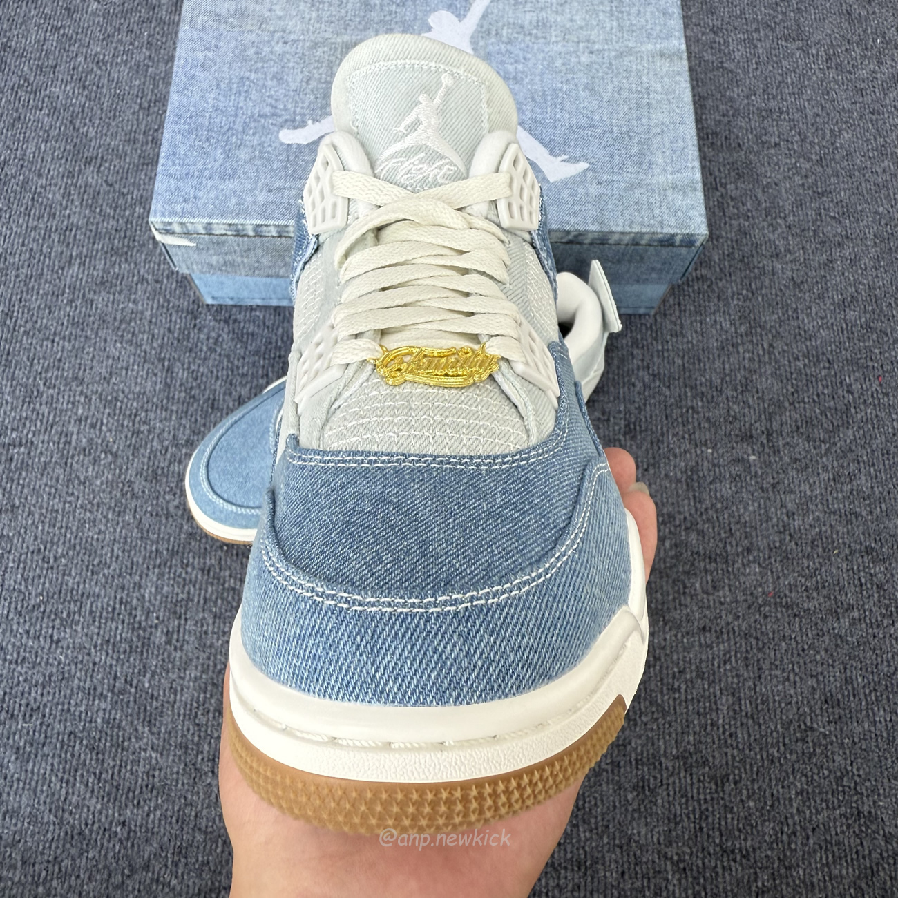 Air Jordan 4 Retro Tex Denim Worn Blue Womens Ib6716 100 (7) - www.newkick.vip