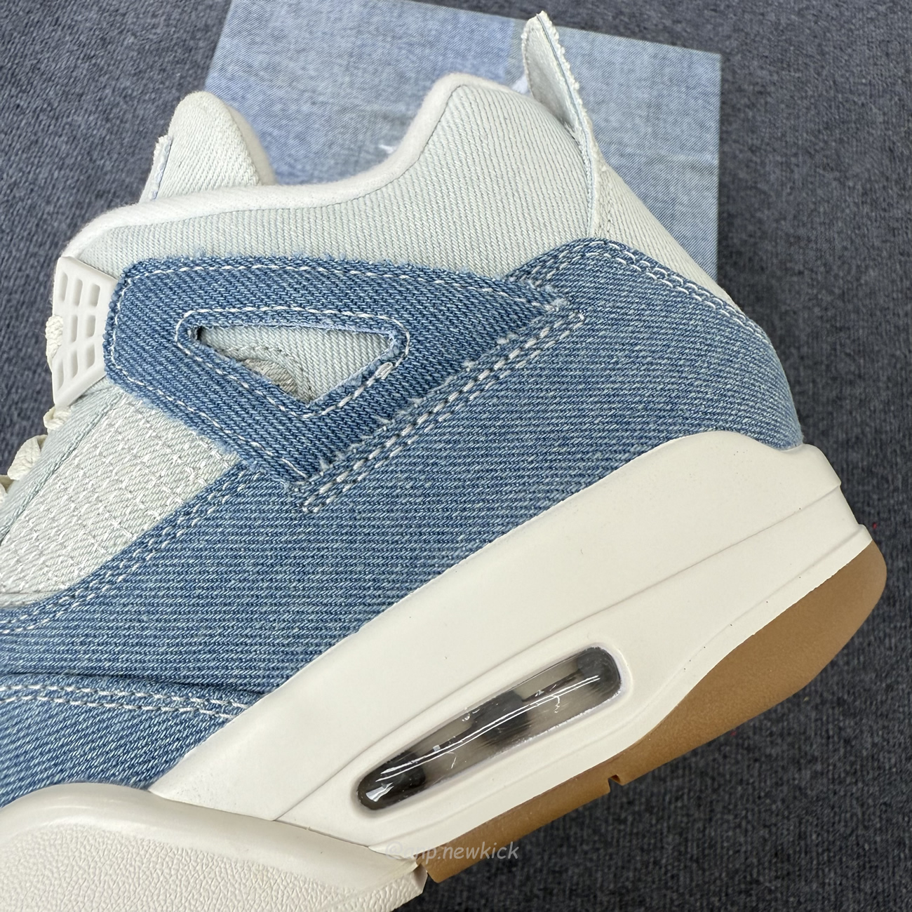 Air Jordan 4 Retro Tex Denim Worn Blue Womens Ib6716 100 (8) - www.newkick.vip