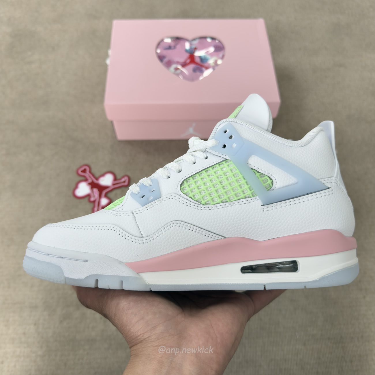Air Jordan 4 Retro Valentines Day 2026 Ib7068 100 (7) - www.newkick.vip