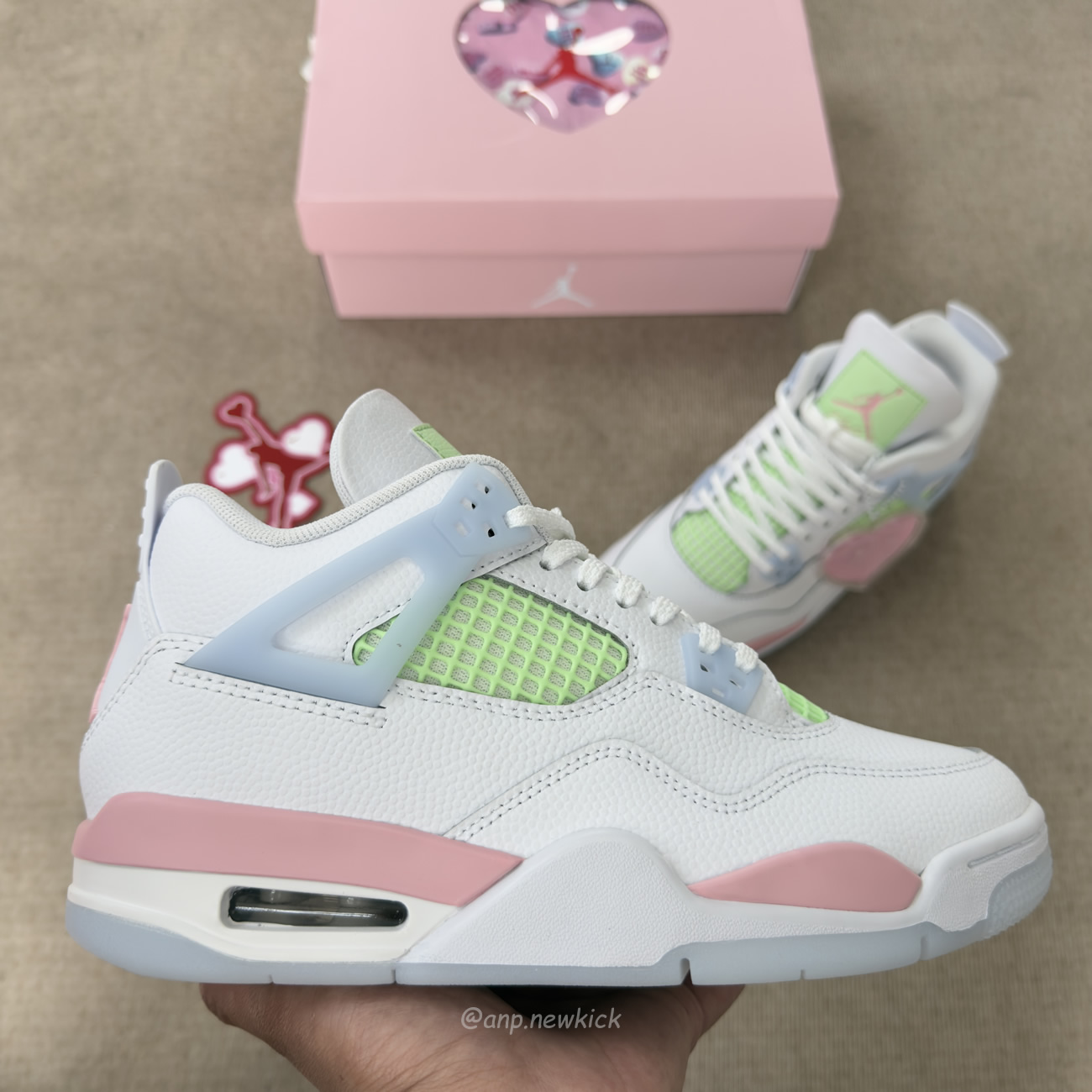 Air Jordan 4 Retro Valentines Day 2026 Ib7068 100 (8) - www.newkick.vip