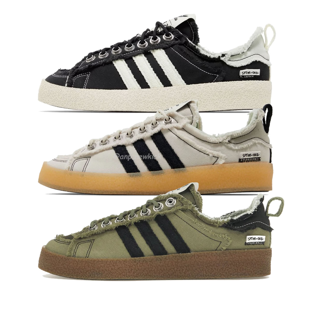 Adidas Campus 80s Song For The Mute Olive Bliss Black Id4792 Id4791 Id4818 (1) - www.newkick.vip