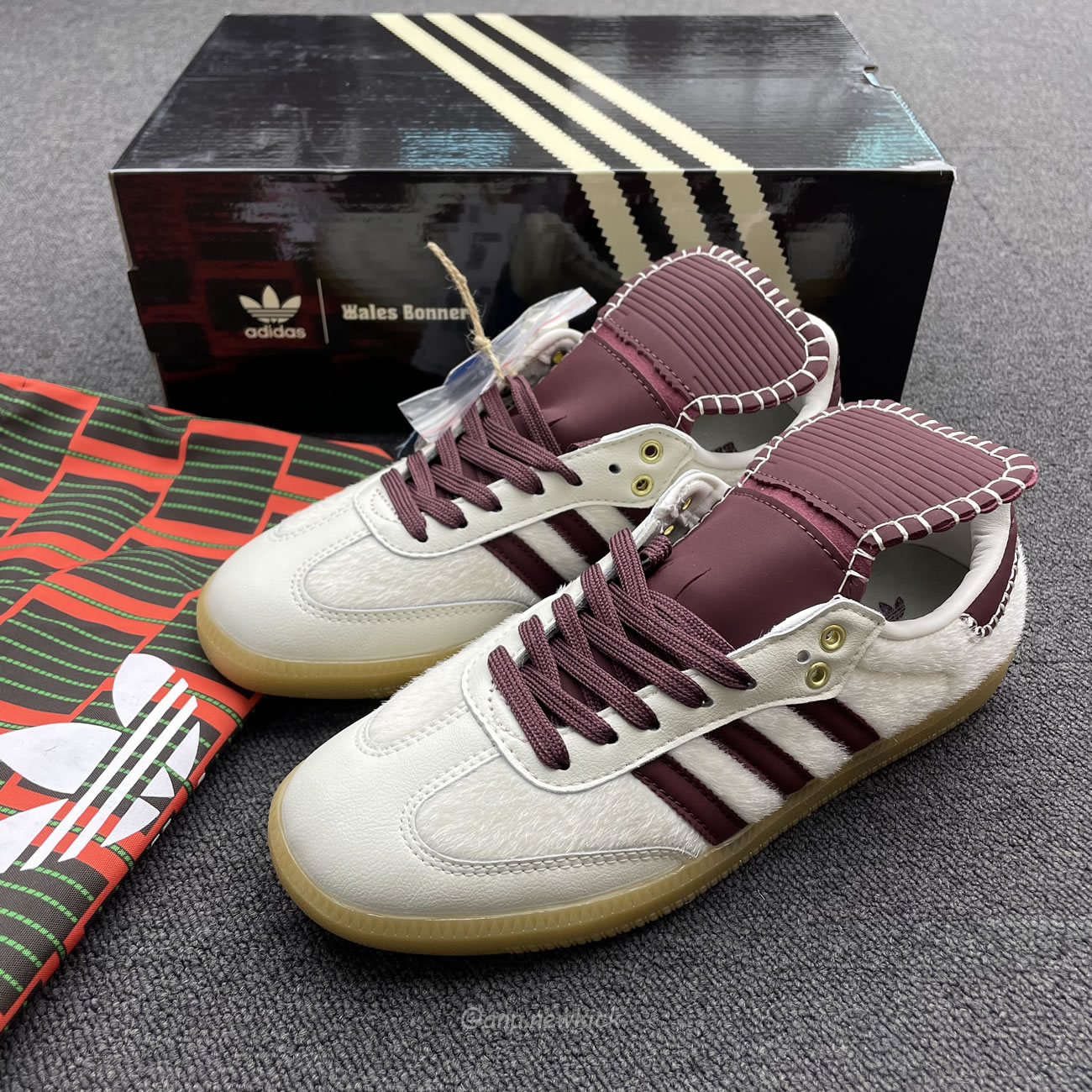 Adidas Samba Pony Tonal Wales Bonner Cream White Ie0586 (3) - www.newkick.vip Adidas Samba Pony Tonal Wales Bonner Cream White Ie0586 (3) - www.newkick.vip