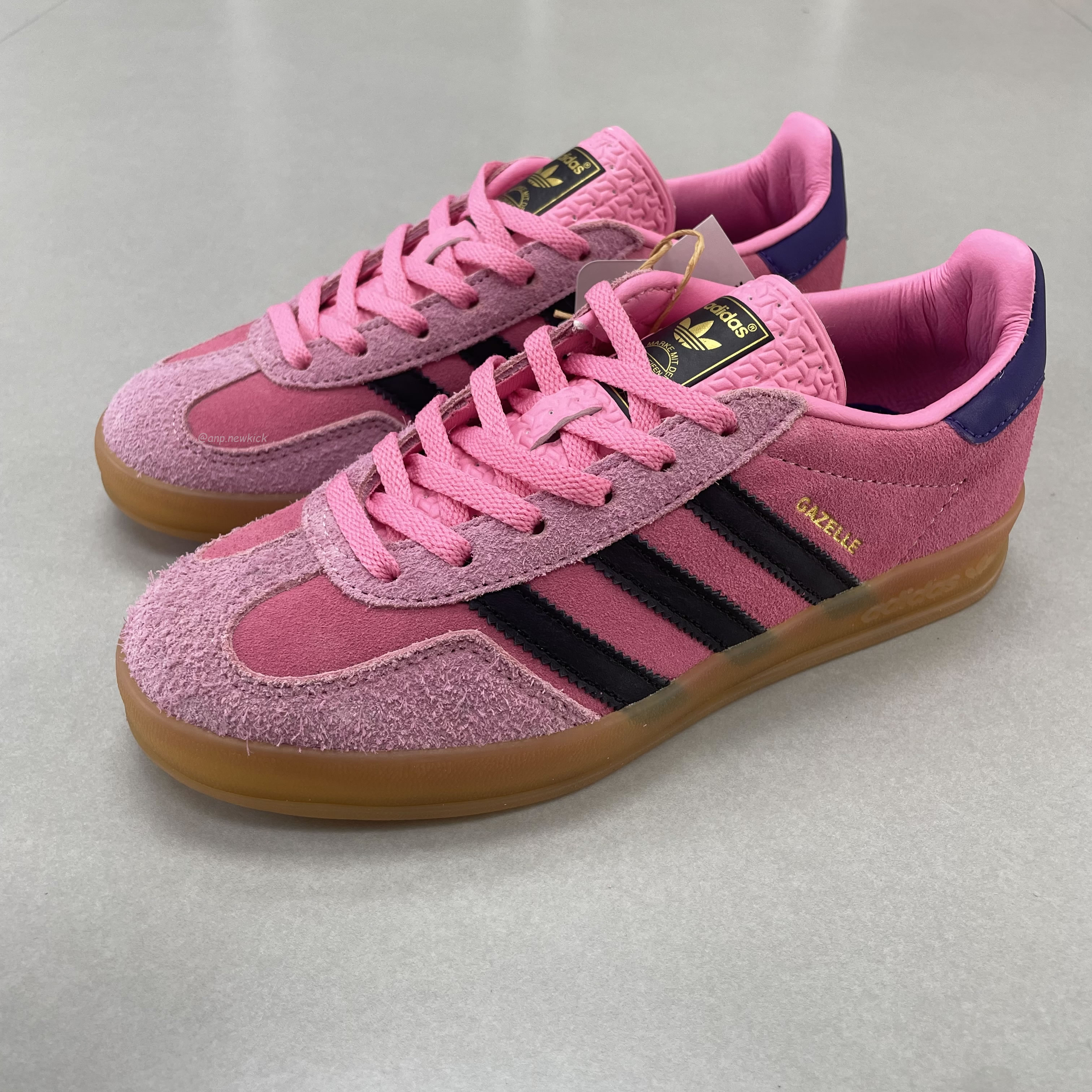 Adidas Gazelle Indoor Bliss Pink Purple Womens Ie7002 (4) - www.newkick.vip