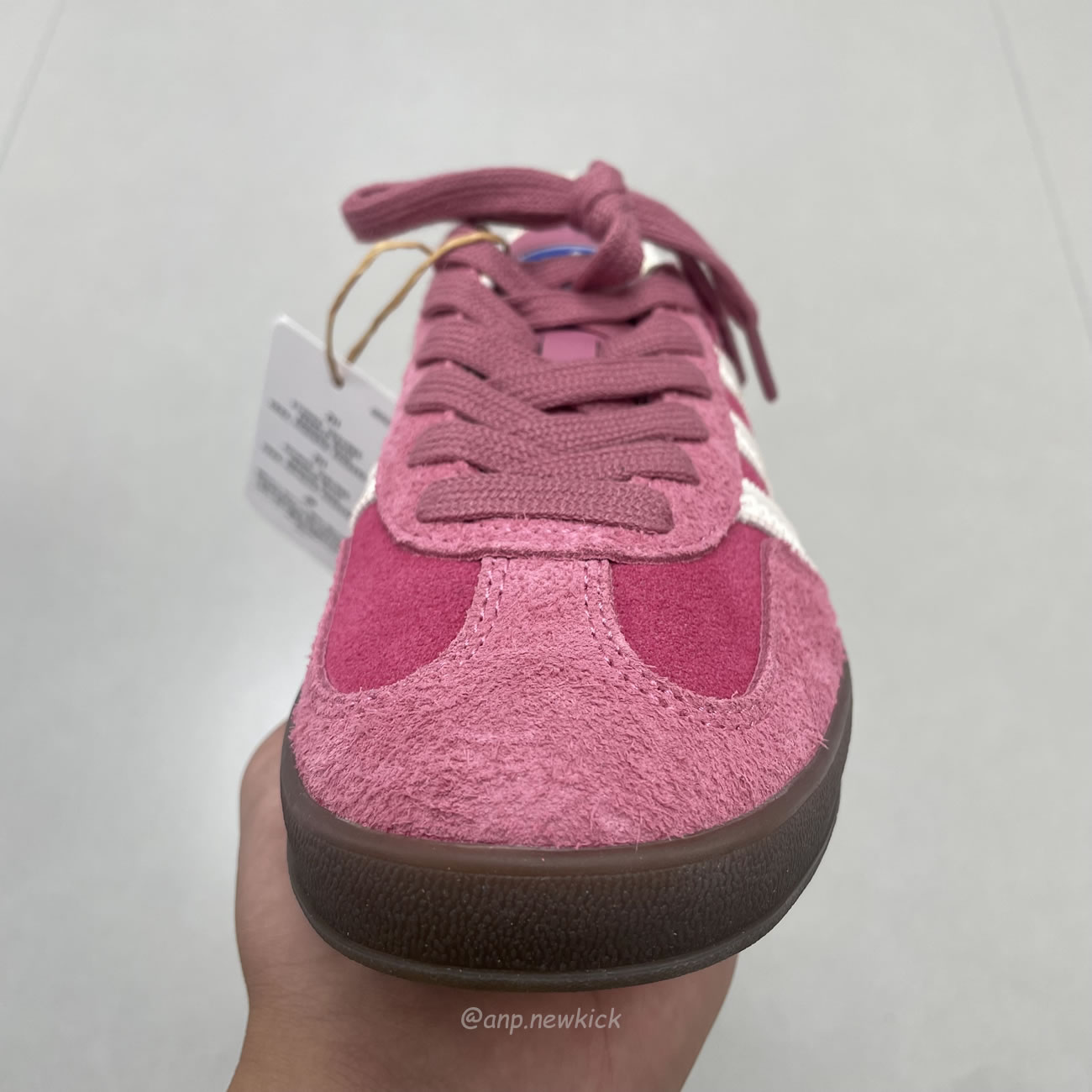 Adidas Gazelle Indoor Pink Cloud White If1809 (4) - www.newkick.vip