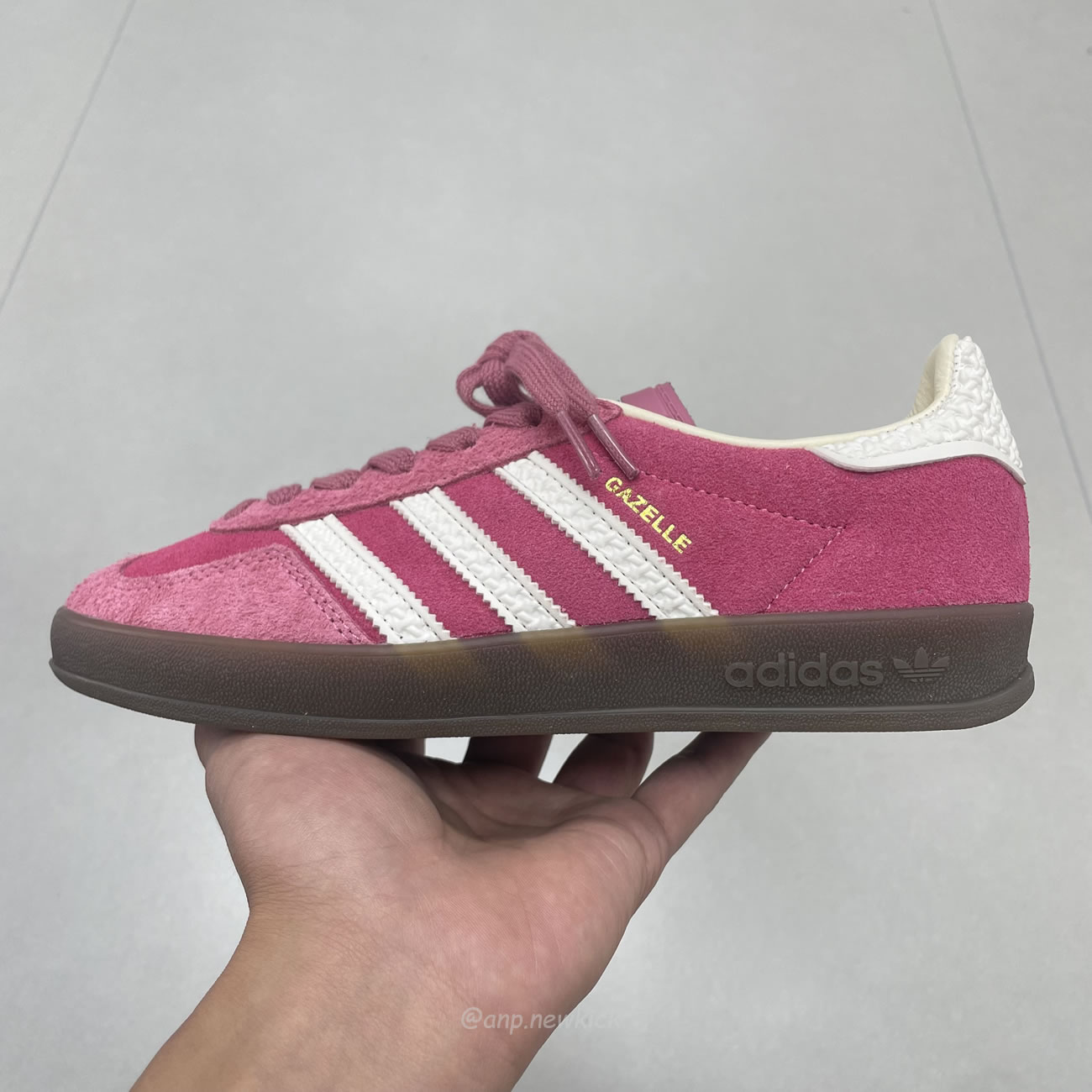 Adidas Gazelle Indoor Pink Cloud White If1809 (7) - www.newkick.vip