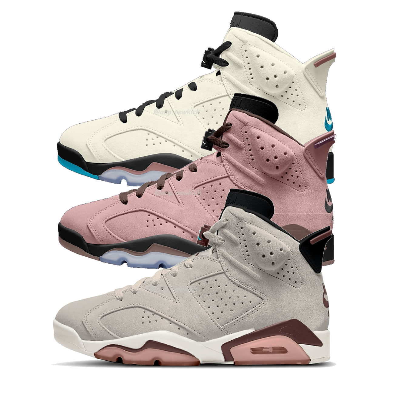 Air Jordan 6 Retro A Ma Maniére Smokey Mauve (1) - www.newkick.vip