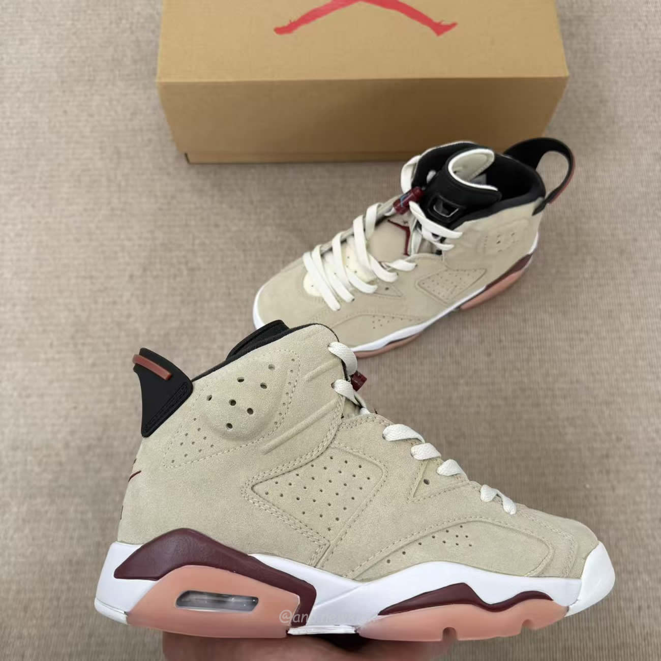 Air Jordan 6 Retro A Ma Maniére Smokey Mauve (9) - www.newkick.vip