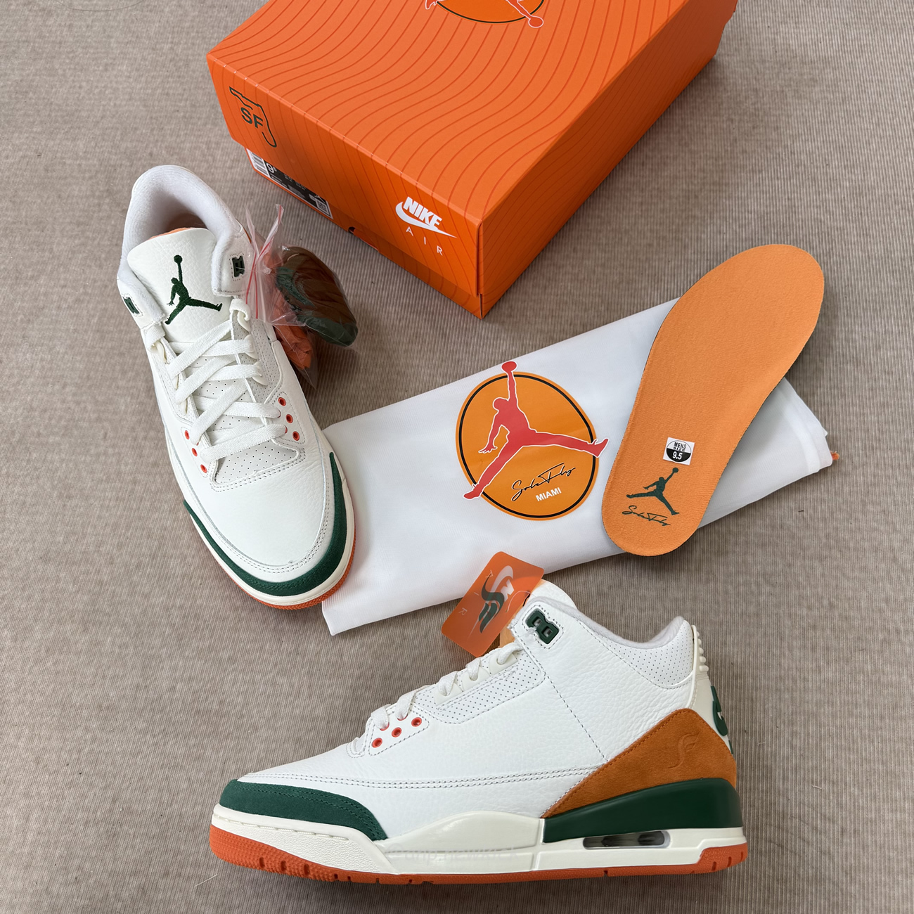 Air Jordan 3 Retro Sp Solefly Miami If4491 100 (4) - www.newkick.vip