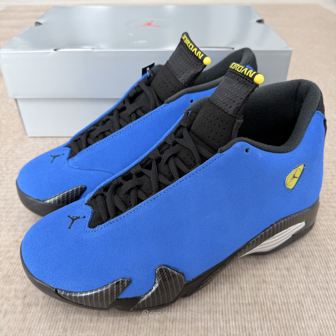 Air Jordan 14 Ferrari Sapphire Blue If5015 407 (2) - www.newkick.vip