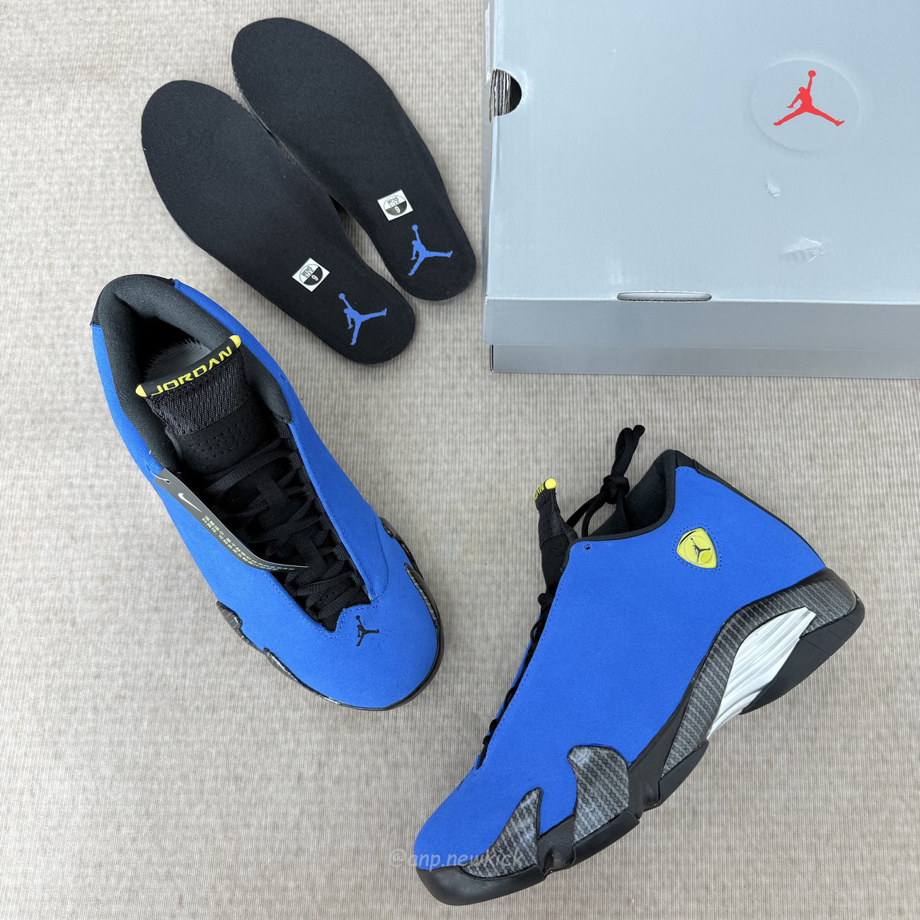 Air Jordan 14 Ferrari Sapphire Blue If5015 407 (5) - www.newkick.vip