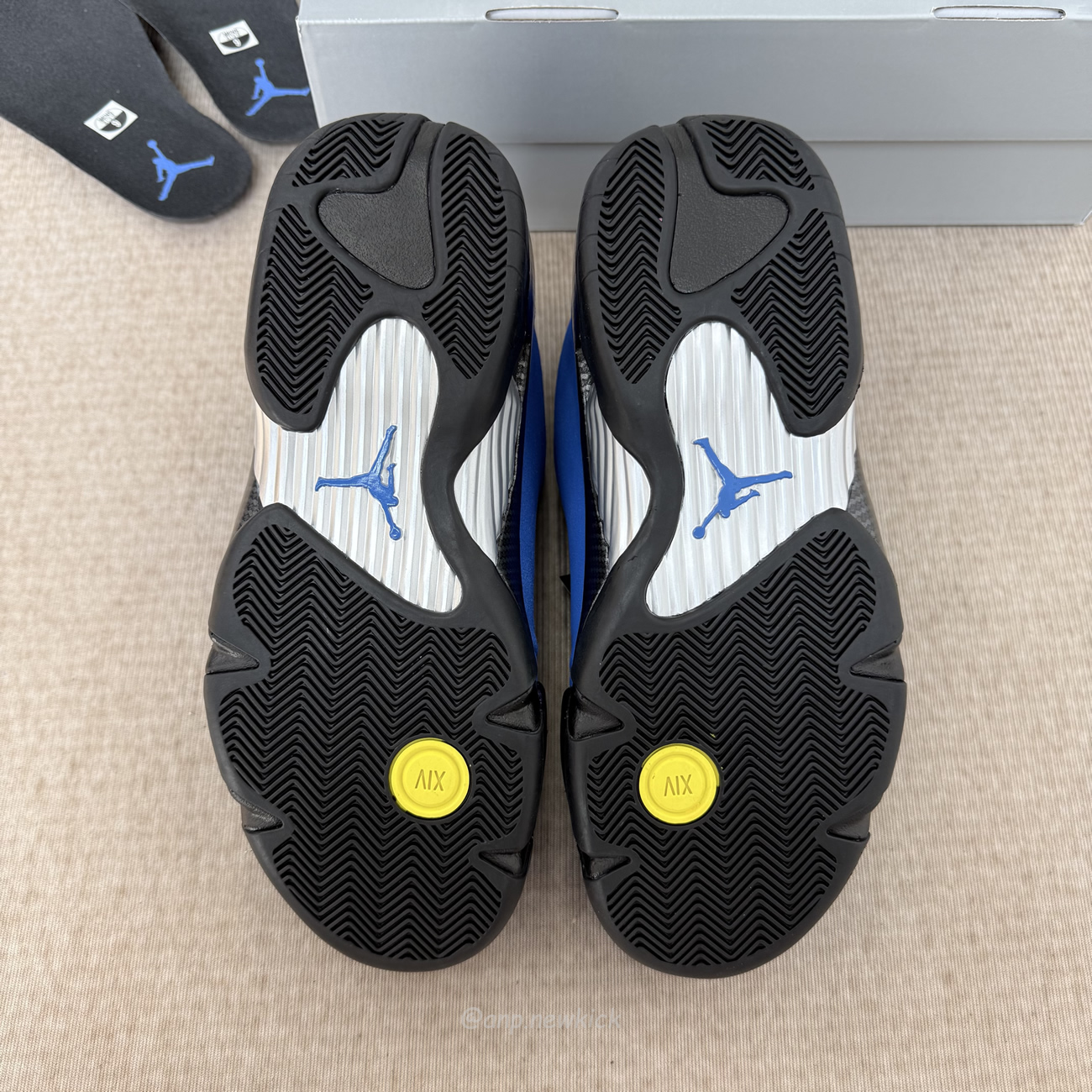 Air Jordan 14 Ferrari Sapphire Blue If5015 407 (7) - www.newkick.vip