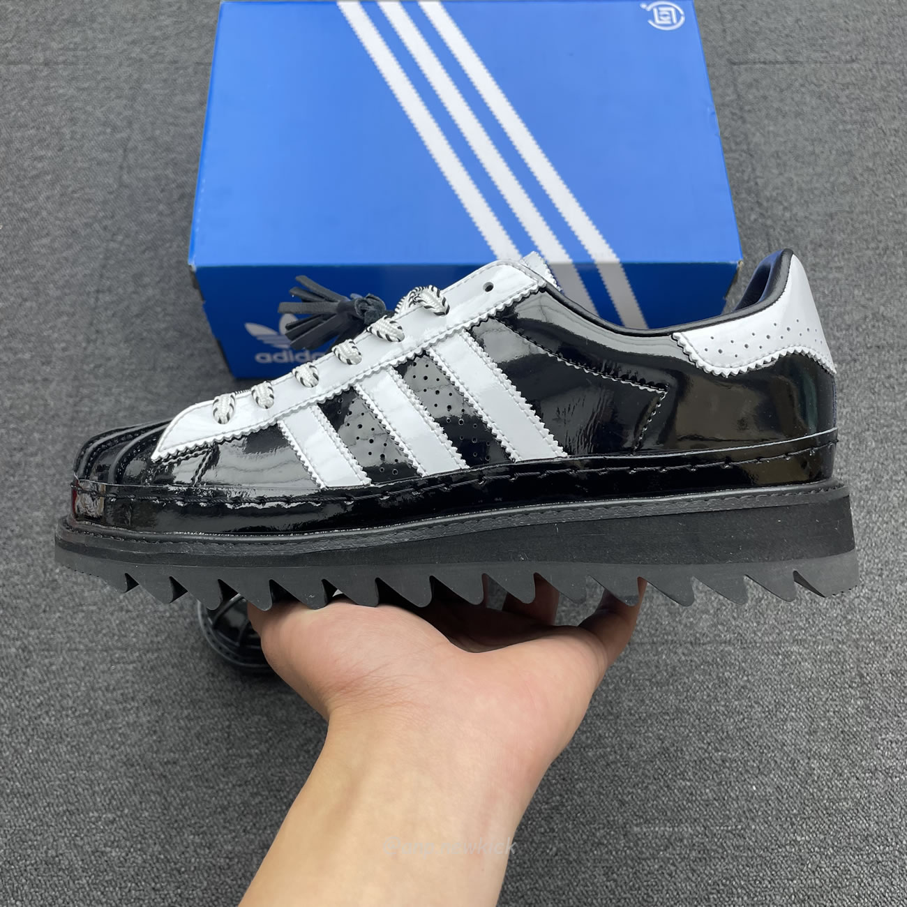 Adidas Superstar Clot By Edison Chen White Black Crystal Sand Ih3132 Ih3131 (18) - www.newkick.vip Adidas Superstar Clot By Edison Chen White Black Crystal Sand Ih3132 Ih3131 (18) - www.newkick.vip