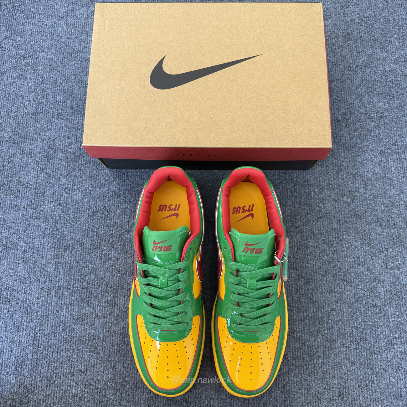 Nike Air Force 1 Low Lil Yachty Concrete Boys Lucky Green Ih4383 300 (20) - www.newkick.vip