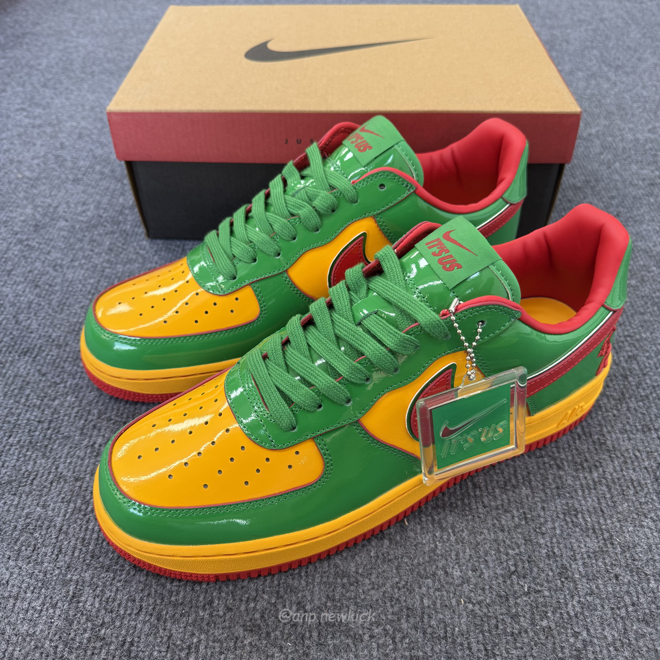 Nike Air Force 1 Low Lil Yachty Concrete Boys Lucky Green Ih4383 300 (21) - www.newkick.vip