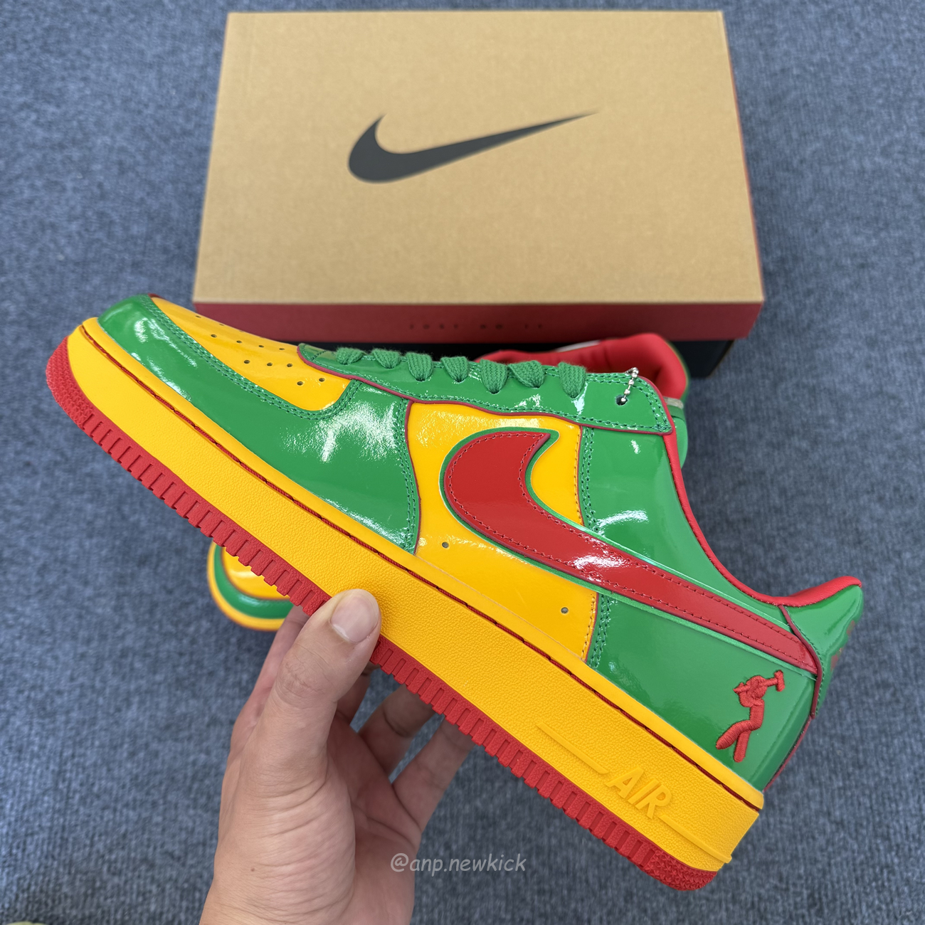 Nike Air Force 1 Low Lil Yachty Concrete Boys Lucky Green Ih4383 300 (24) - www.newkick.vip